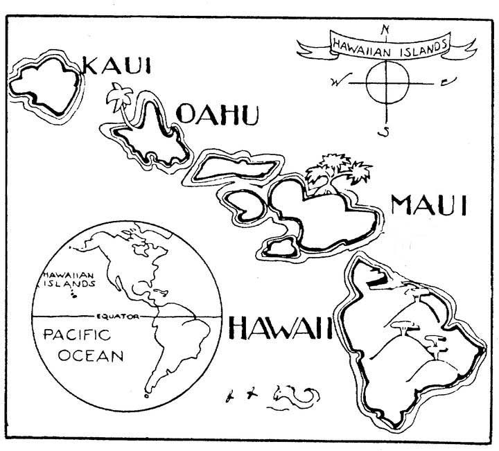 Hawaiian Coloring Page Coloring Home