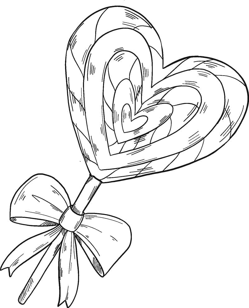 Heart Lollipop