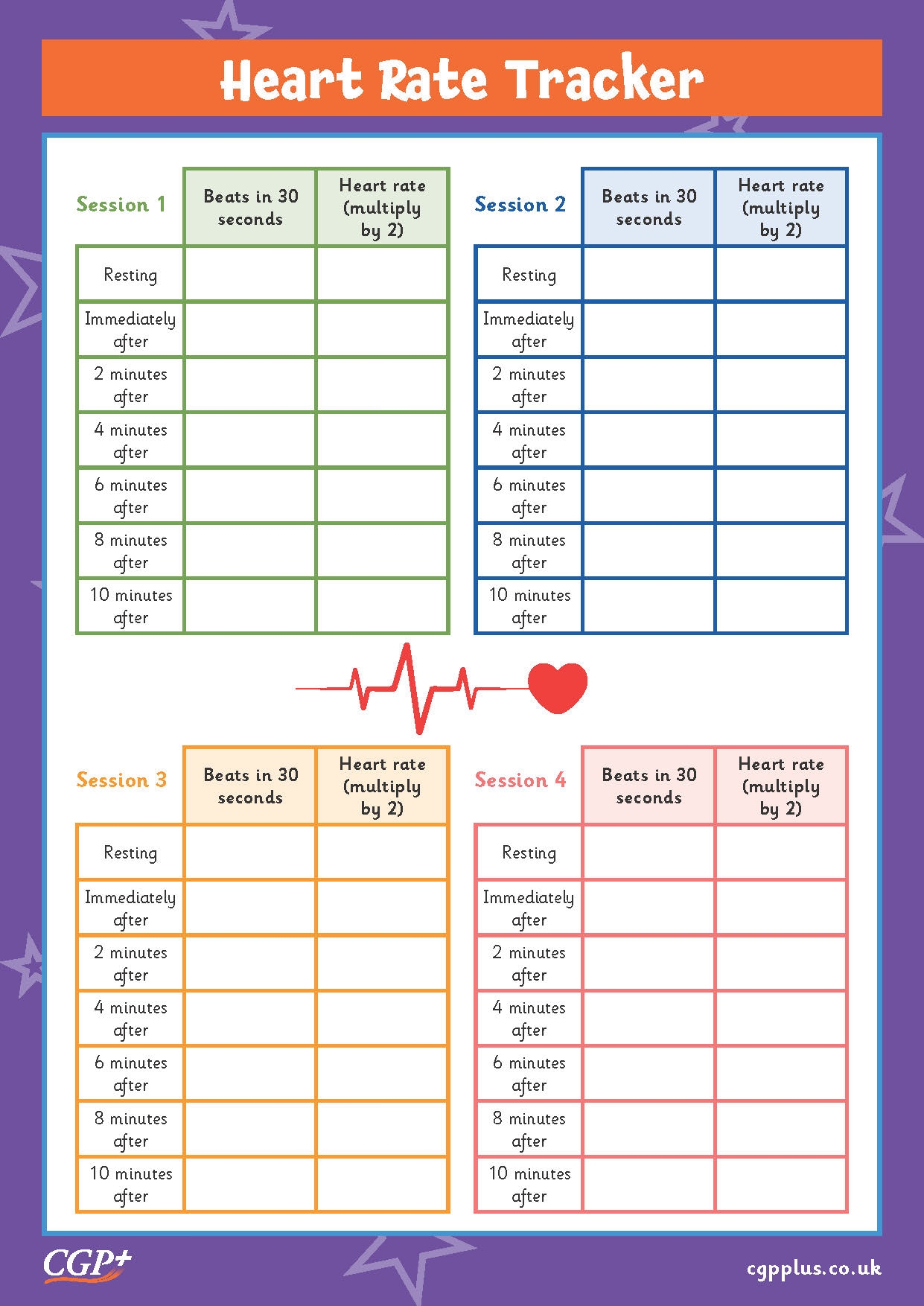 Heart Rate Worksheet Complete With Ease AirSlate SignNow 