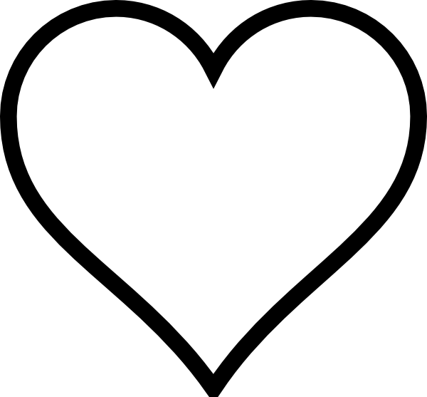 Heart Stencil Template ClipArt Best