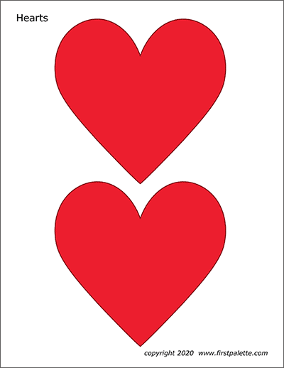 Hearts Free Printable Templates Coloring Pages Artofit