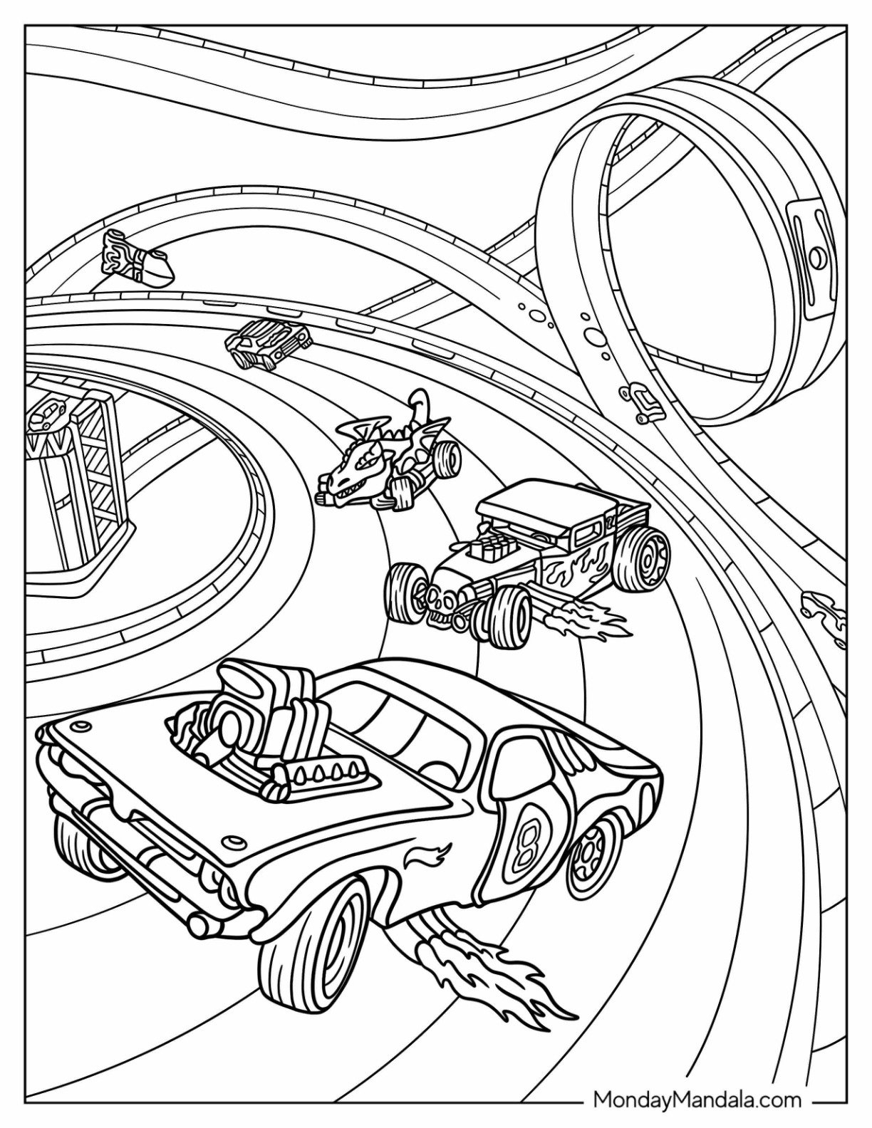 Hot Wheel Coloring Pages Hot Wheels Coloring Page Pinterest