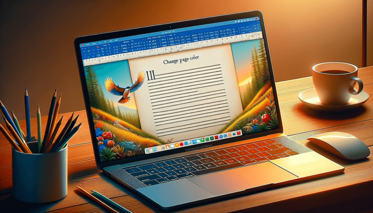 How To Change Page Color In Word Learn Word