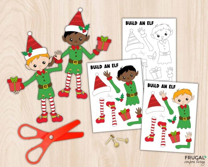 elf yourself printable pictures