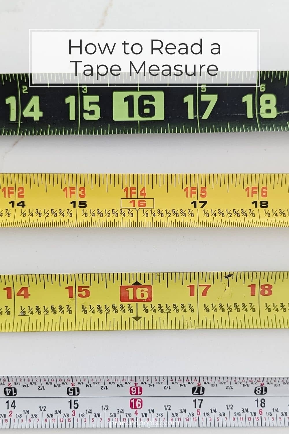 cheat sheet reading a tape measure worksheet