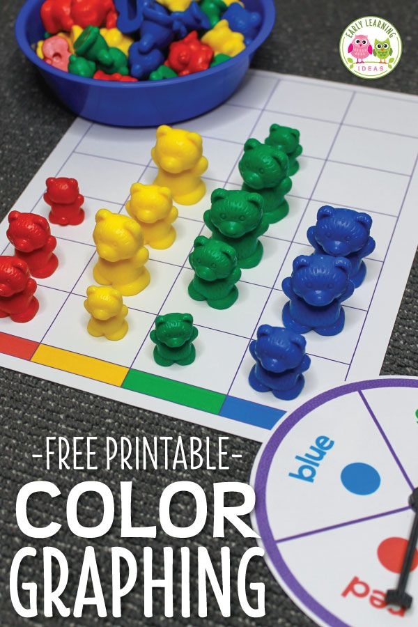 How To Use This Free Bear Color Graph Printable Artofit