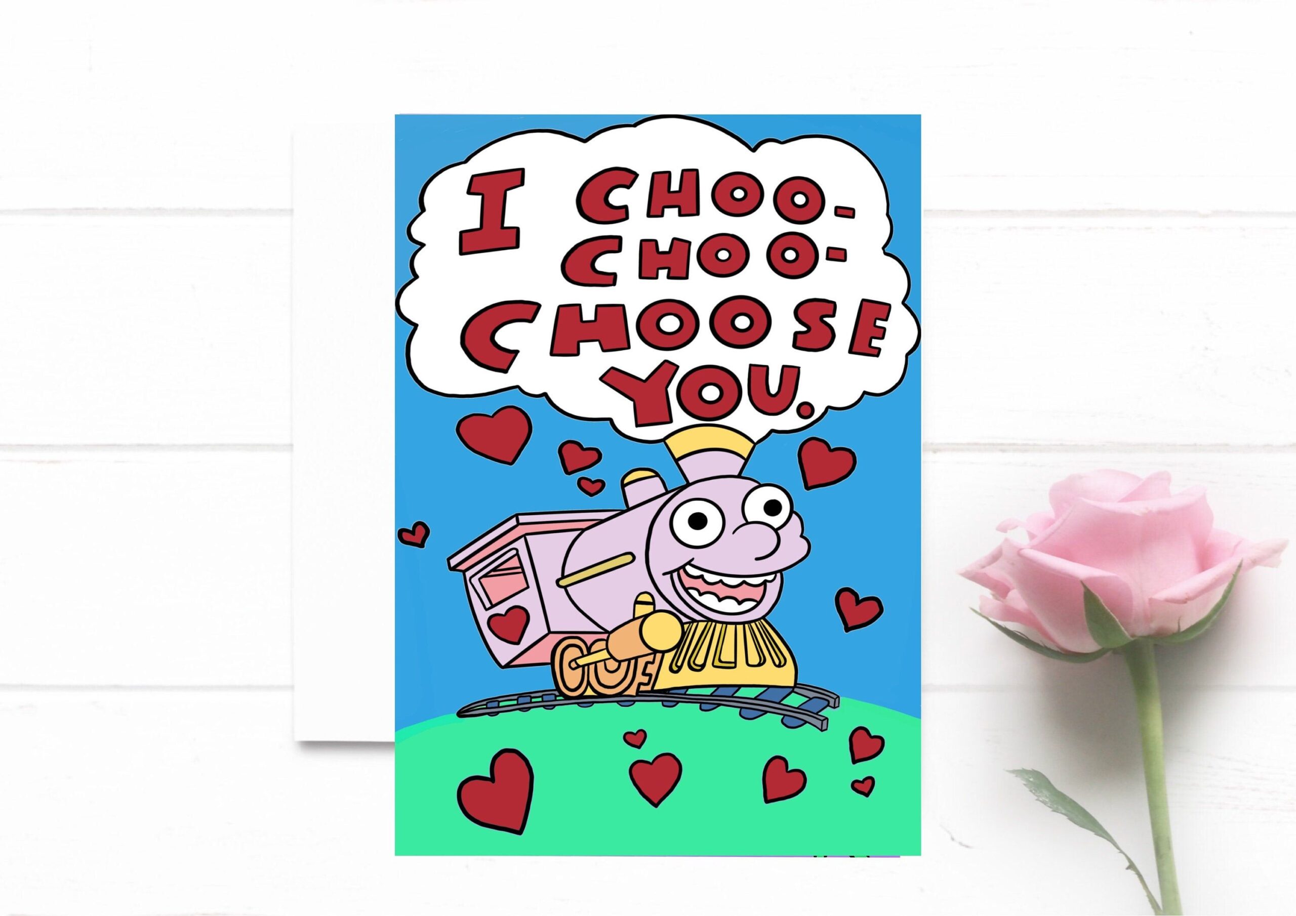 I Choo Choo Choose You Card Printable Printable Word Searches