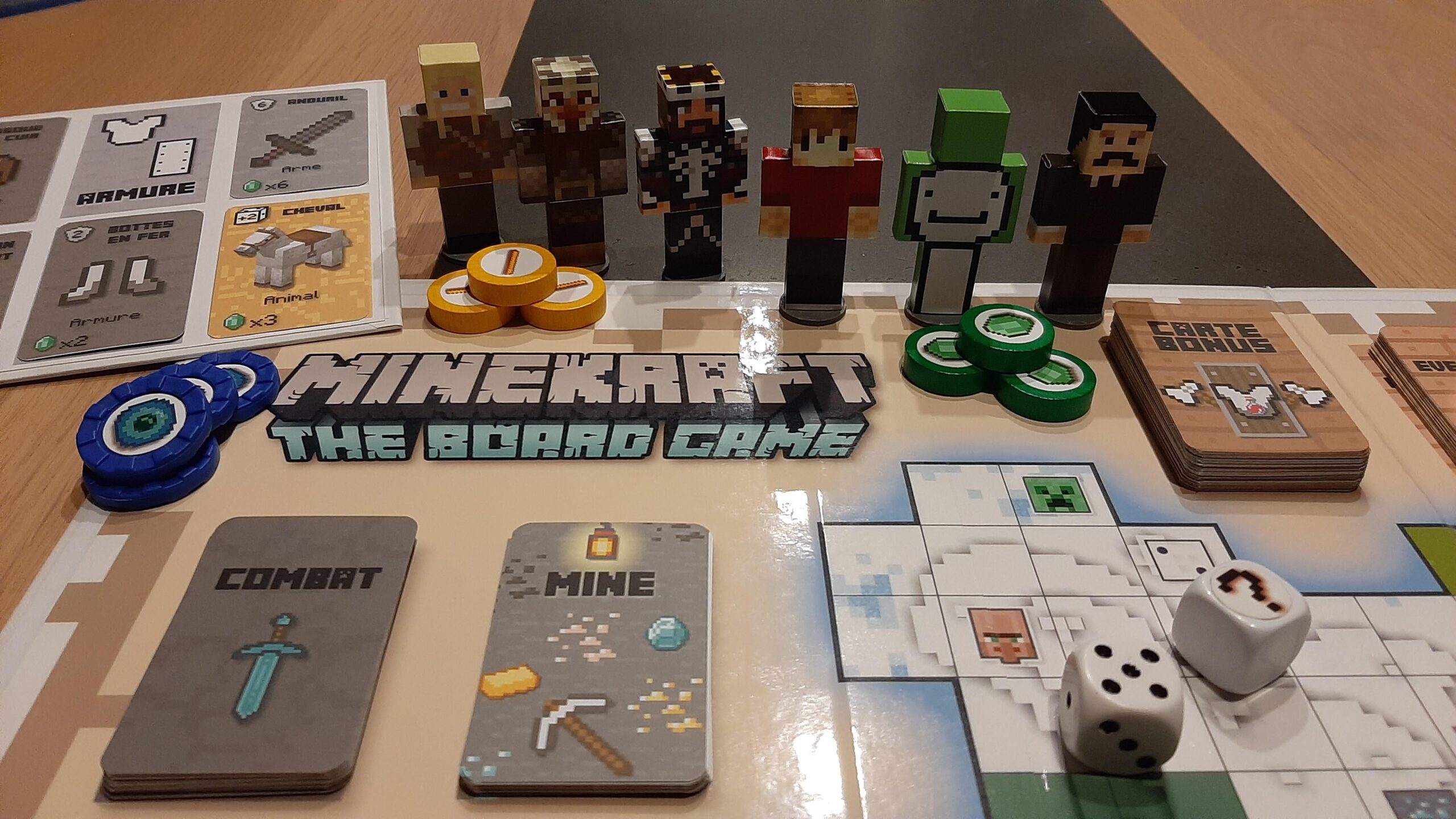 I Was Bored And Created A Minecraft Board Game R Minecraft 
