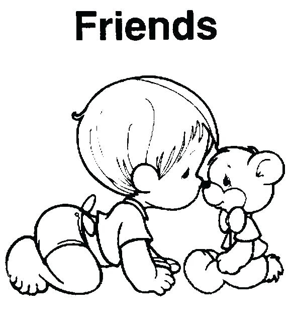 Infant Coloring Pages At GetColorings Free Printable Colorings 