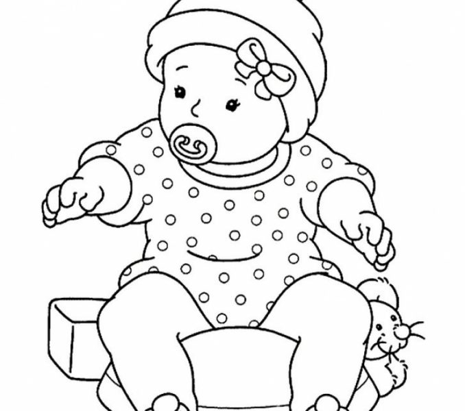 Infant Coloring Pages
