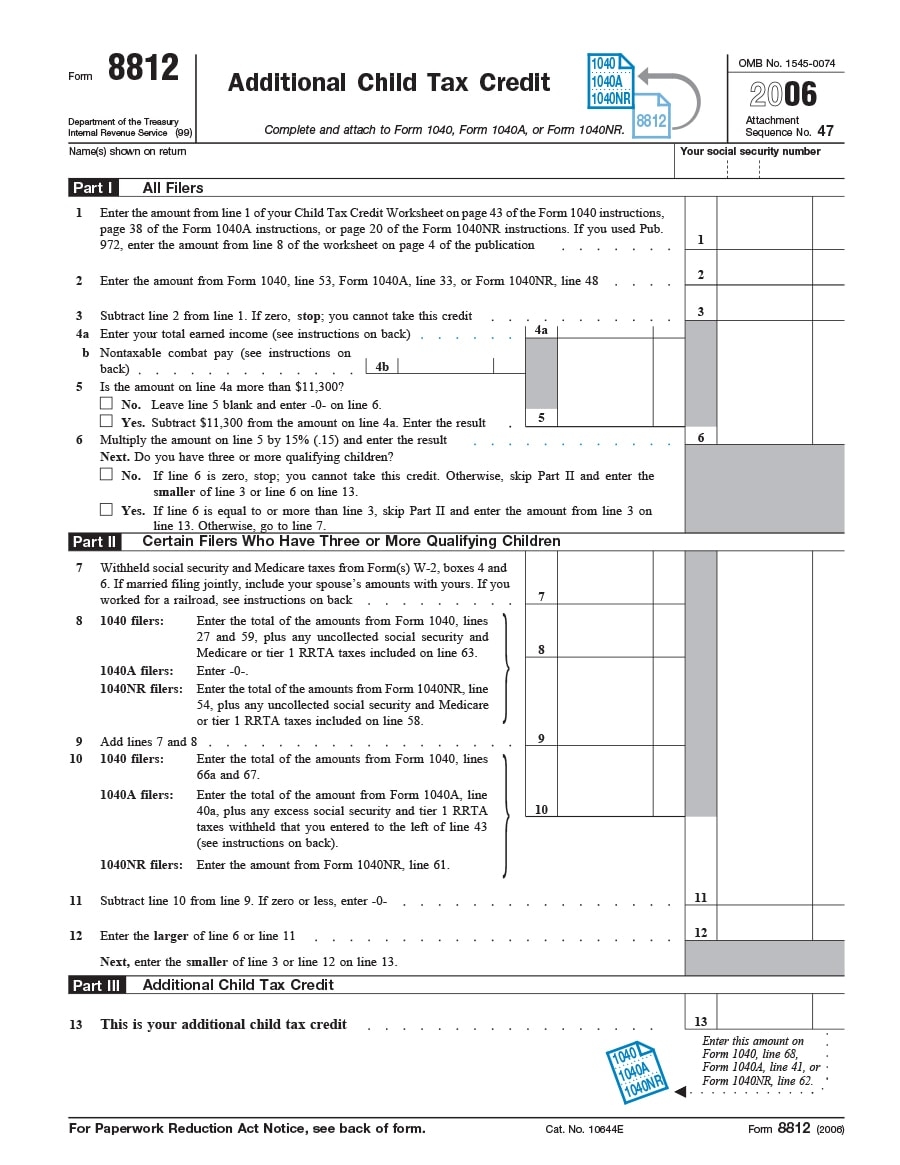 Irs Credit Limit Worksheet 2023