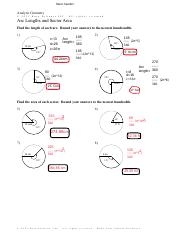 Kami Export Nandi Hedgepeth Arc Length And Sector Area 1 pdf 