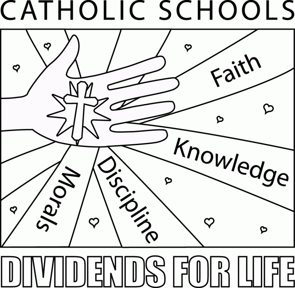 Kids Catholic Coloring Pages Coloring Home