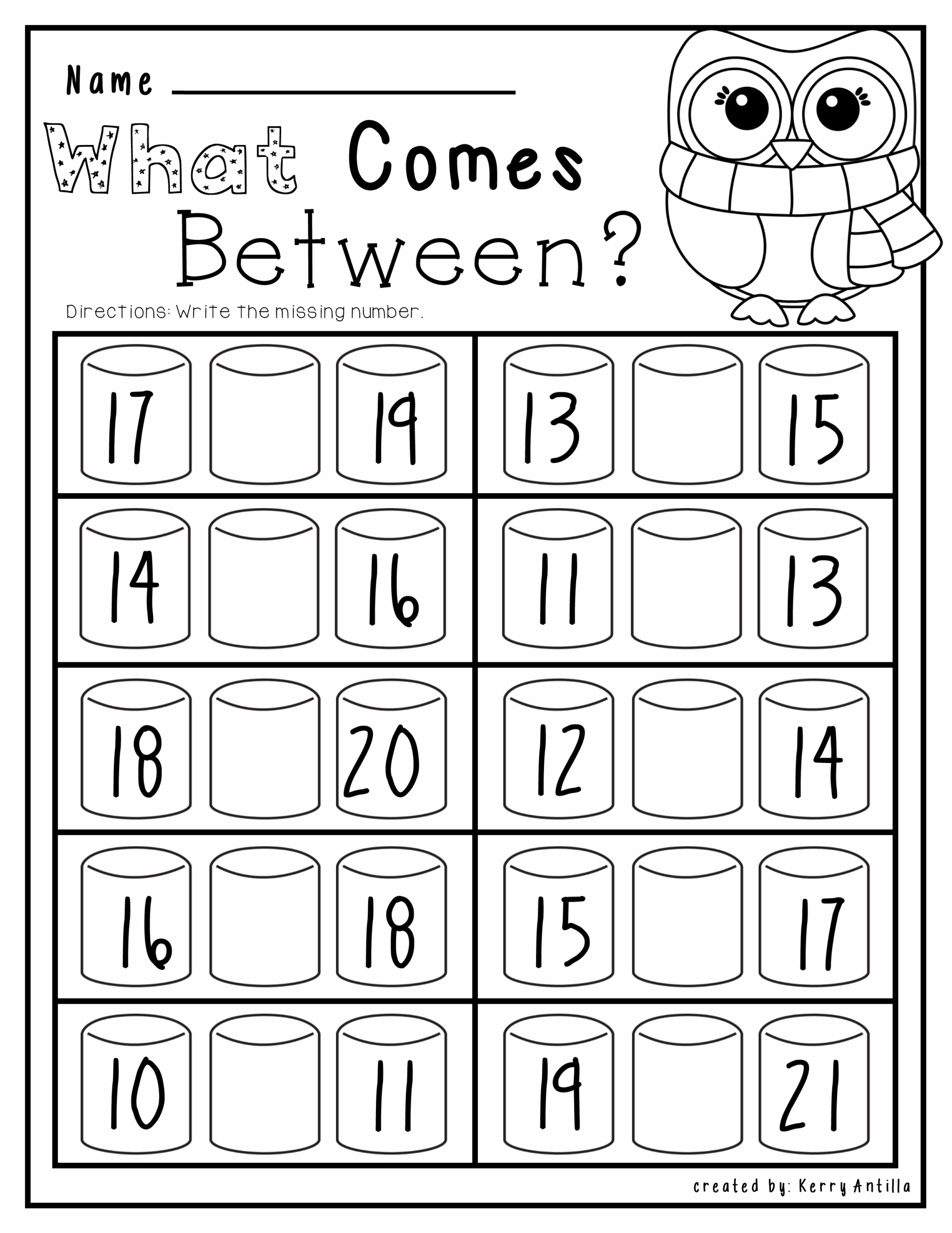 printable activities for kindergarten at home