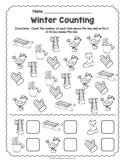 worksheets to print