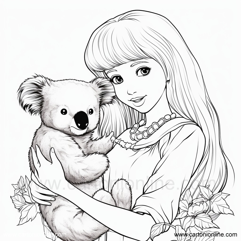 Koala 48 Coloring Page