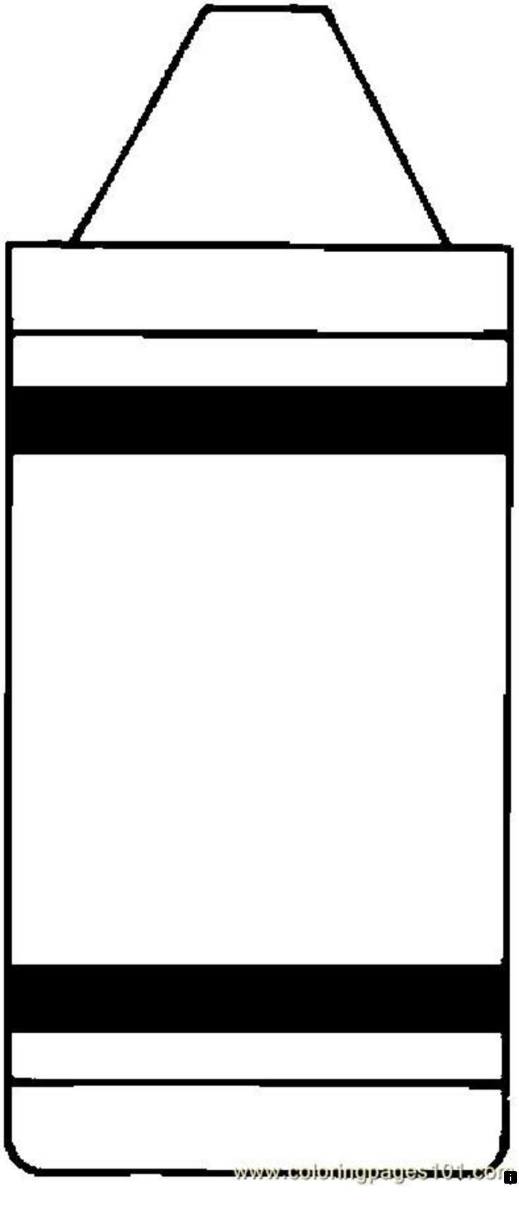 Large Printable Crayon Template Dev onallcylinders