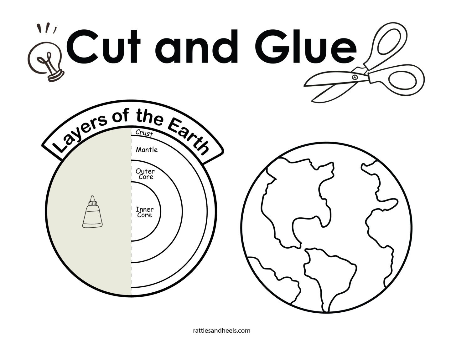 earth printable pdf