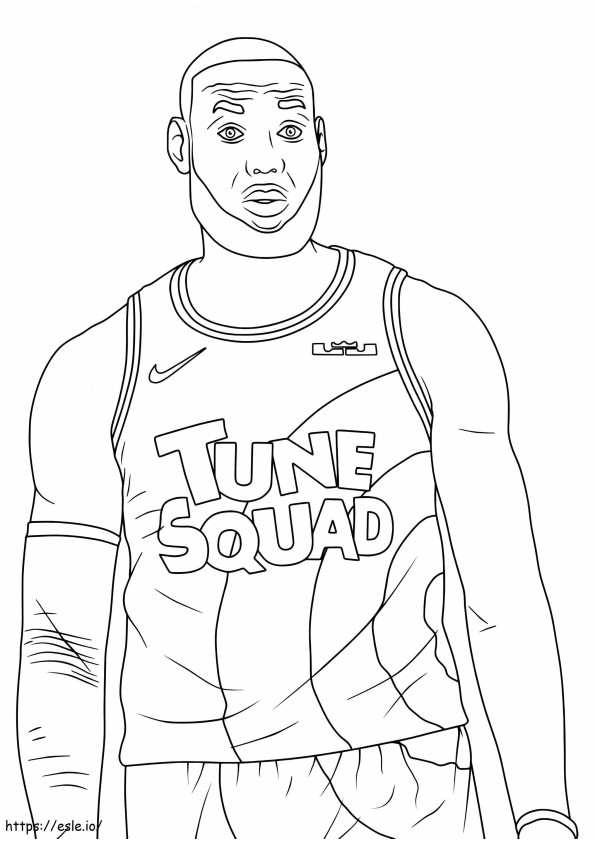 LeBron James Coloring Pages Free Printable Coloring Pages For Kids