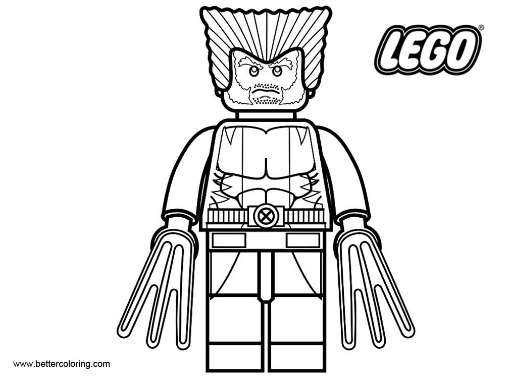 Coloring Pages Of Wolverine