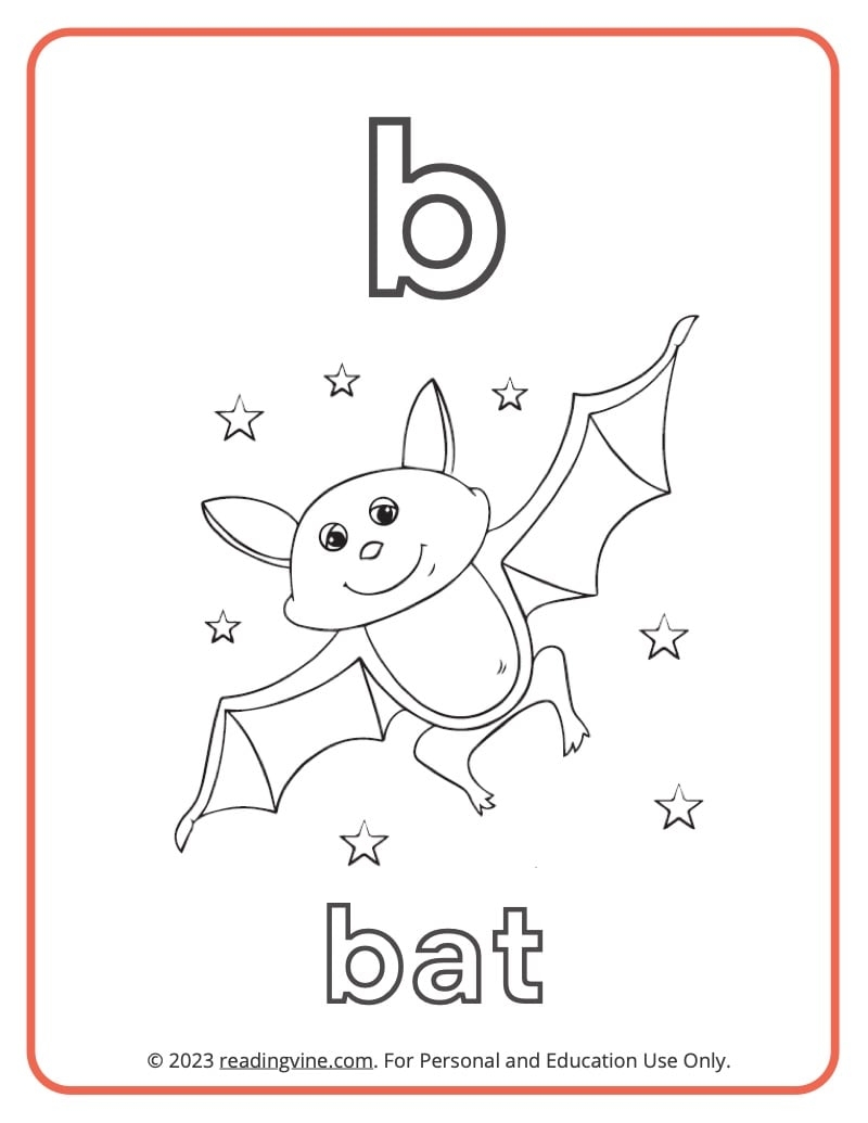 Letter B Coloring Pages Free Printable Sheets For Preschool