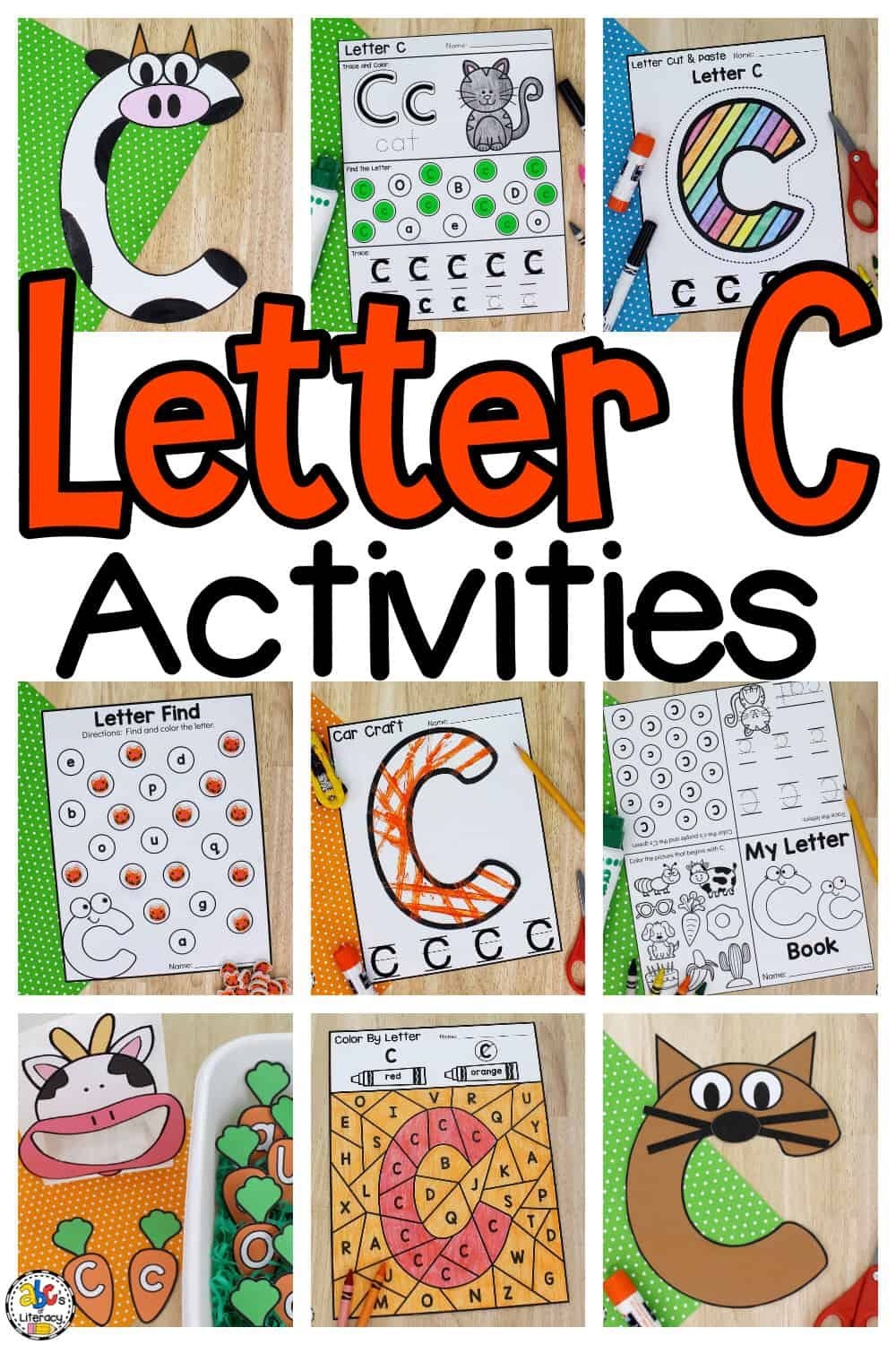 letter c activities for toddlers printable