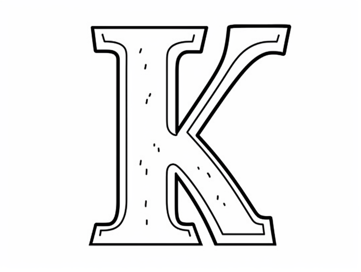 Letter K Coloring Pages Top 39 Free Printable Designs