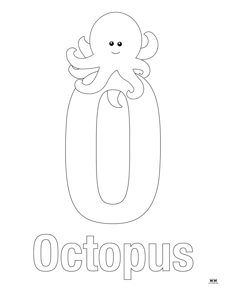 Letter O Coloring Pages 15 FREE Pages Printabulls