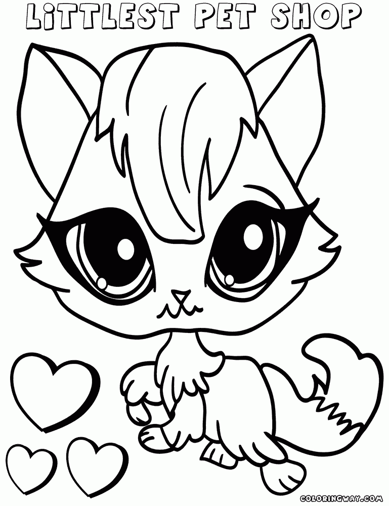 Littlest Pet Shop Coloring Pages