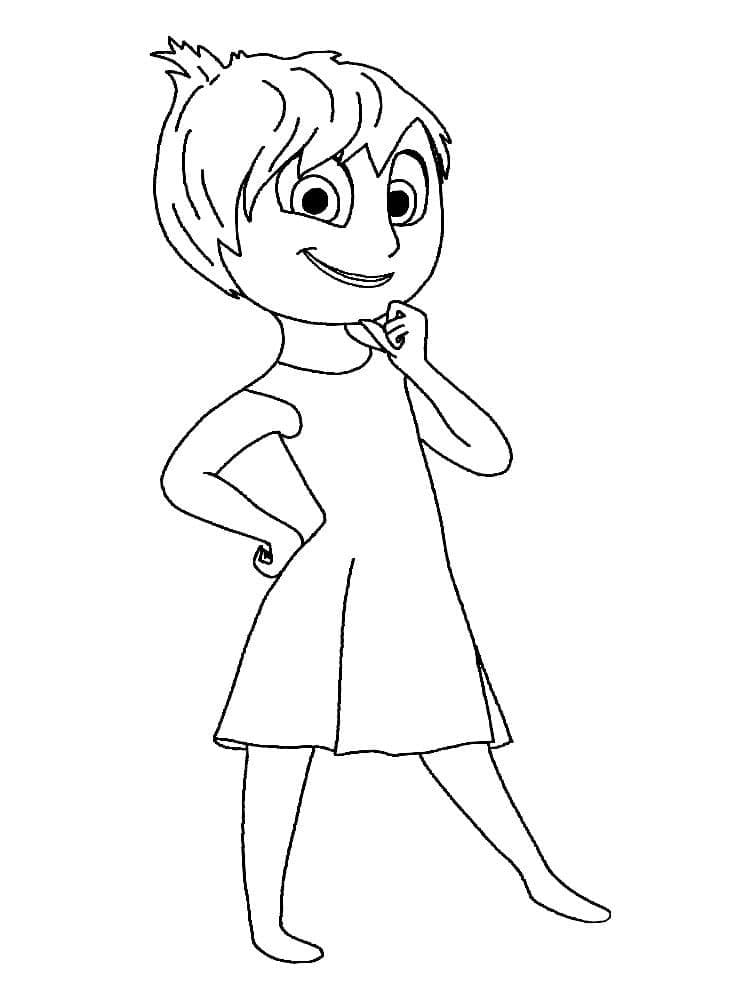 Lovely Joy Coloring Page Free Printable Coloring Pages For Kids