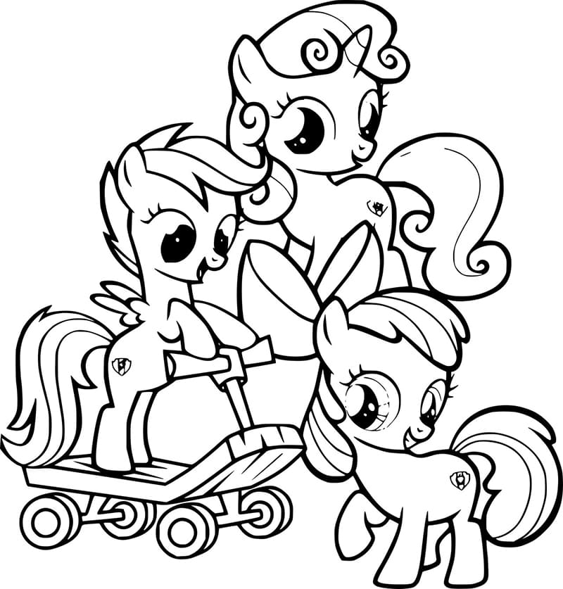 Lovely My Little Pony Coloring Page Free Printable Coloring Pages For 
