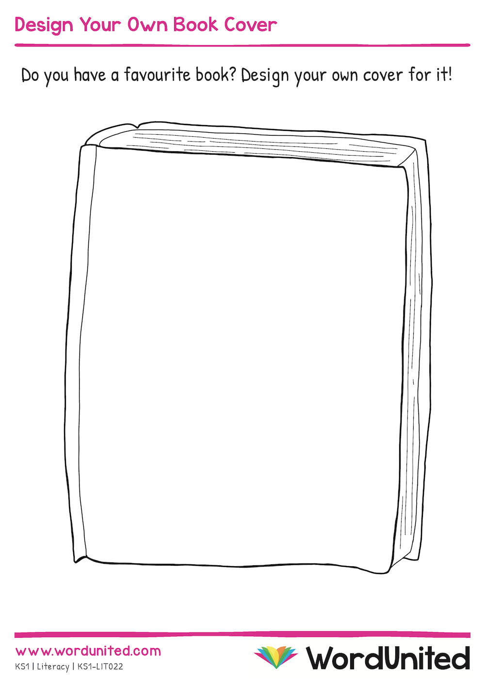 make your own book template