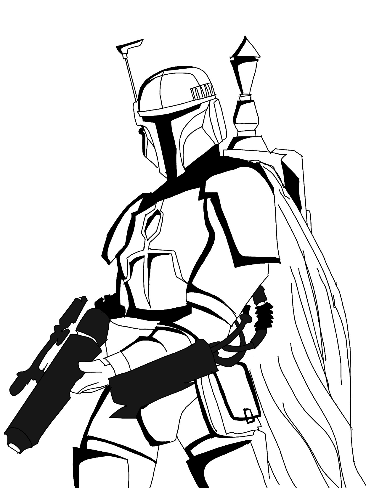 Mandalorian Color Pages