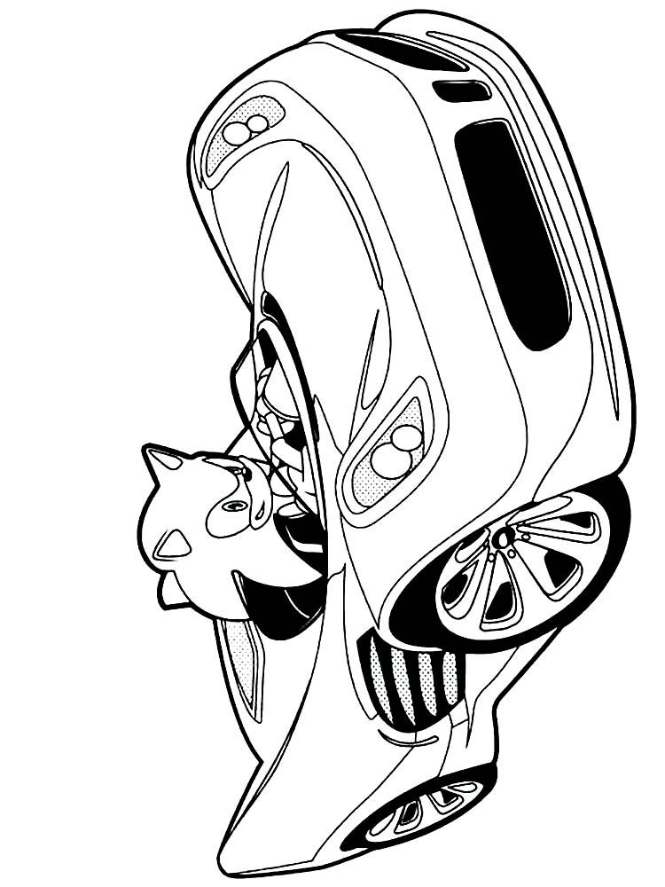 Mario And Sonic Coloring Pages
