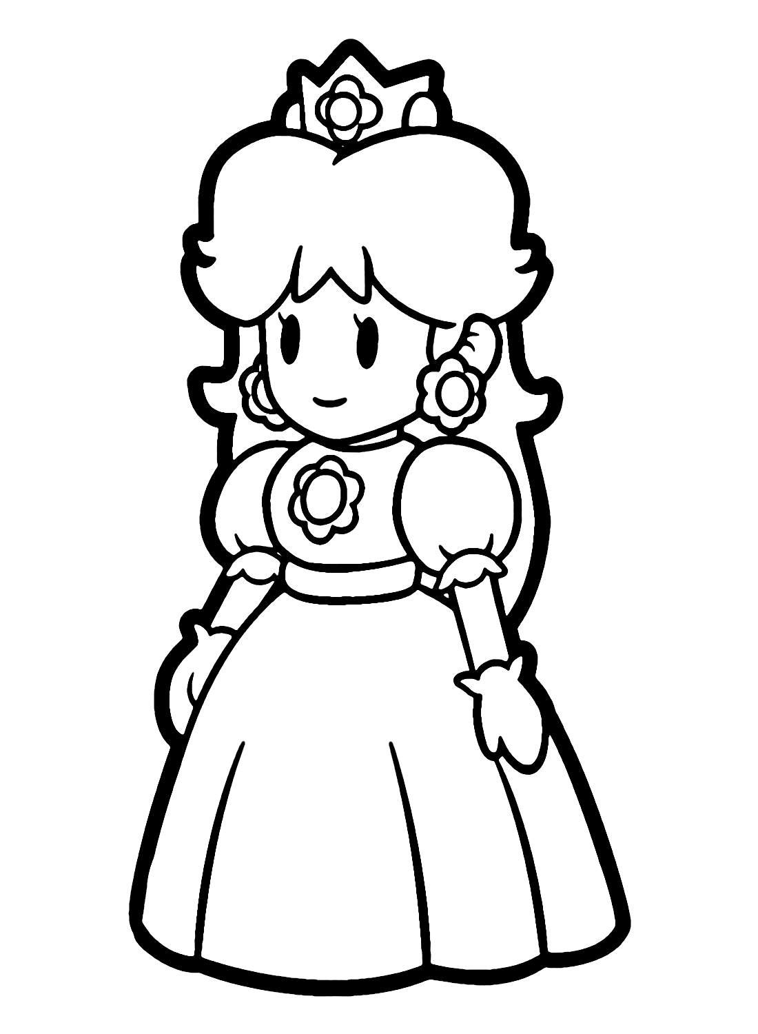 Daisy Coloring Page