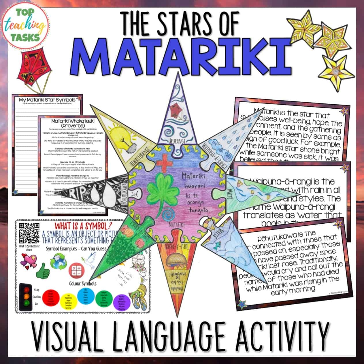 free printable matariki activities for toddlers