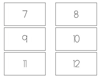 Matching Numbers And Spanish Number Words 1 100 Flash Cards Printable