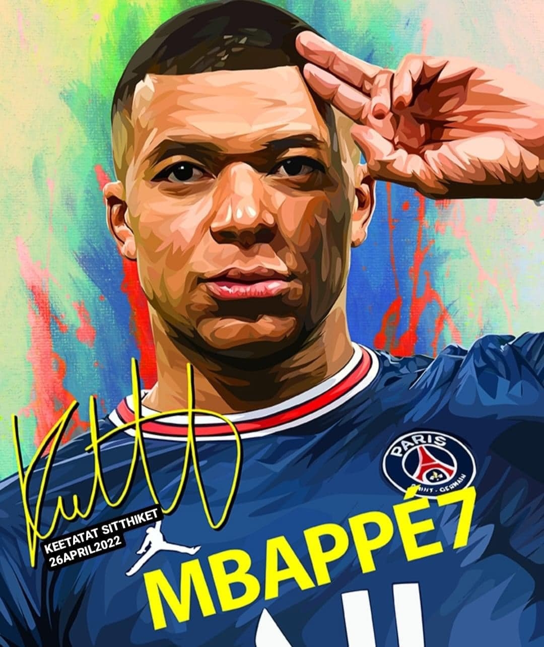 Mbappe Coloring Pages For Kids ColoringPagesWK