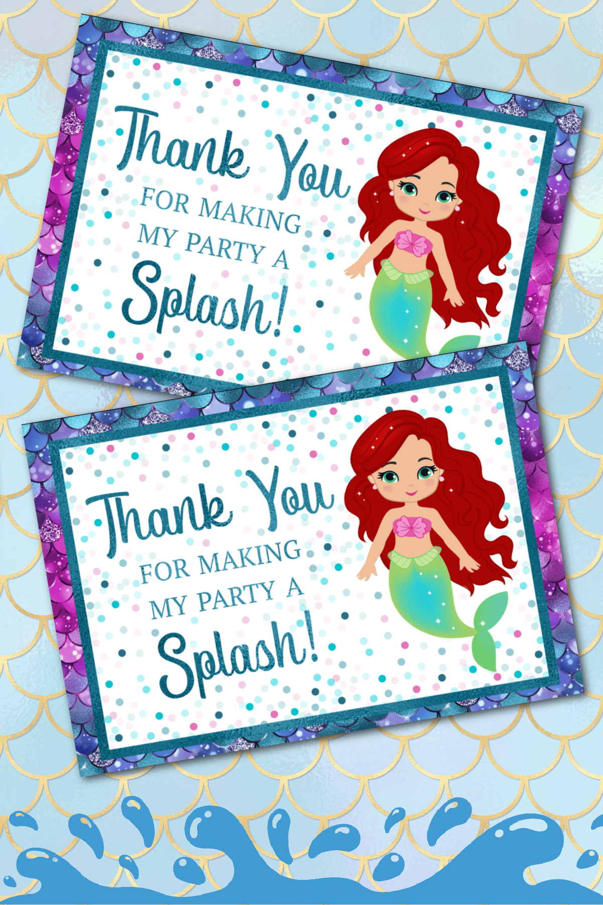 tinkerbell thank you cards free printables