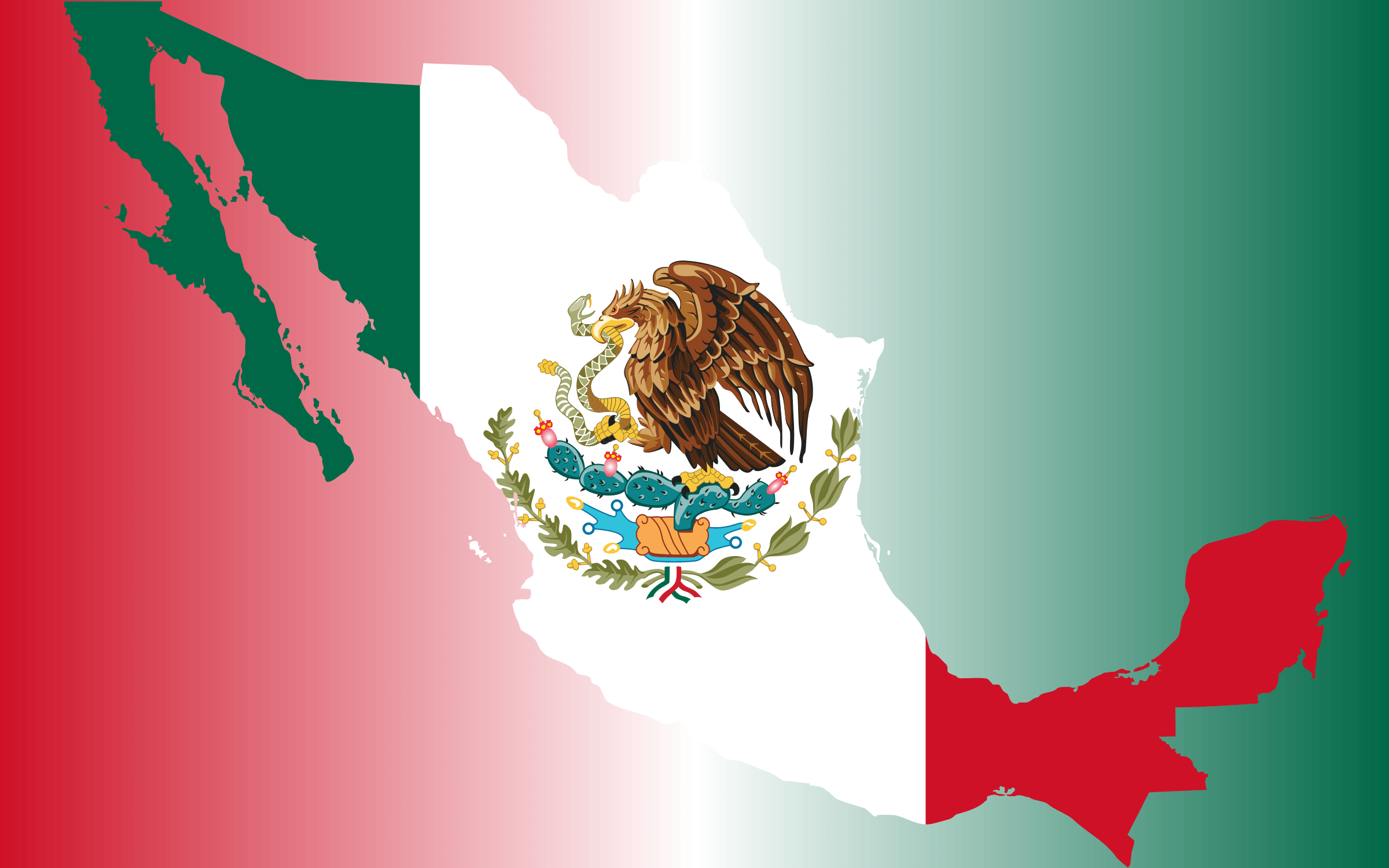 Mexico Flag Wallpapers Wallpaper Cave