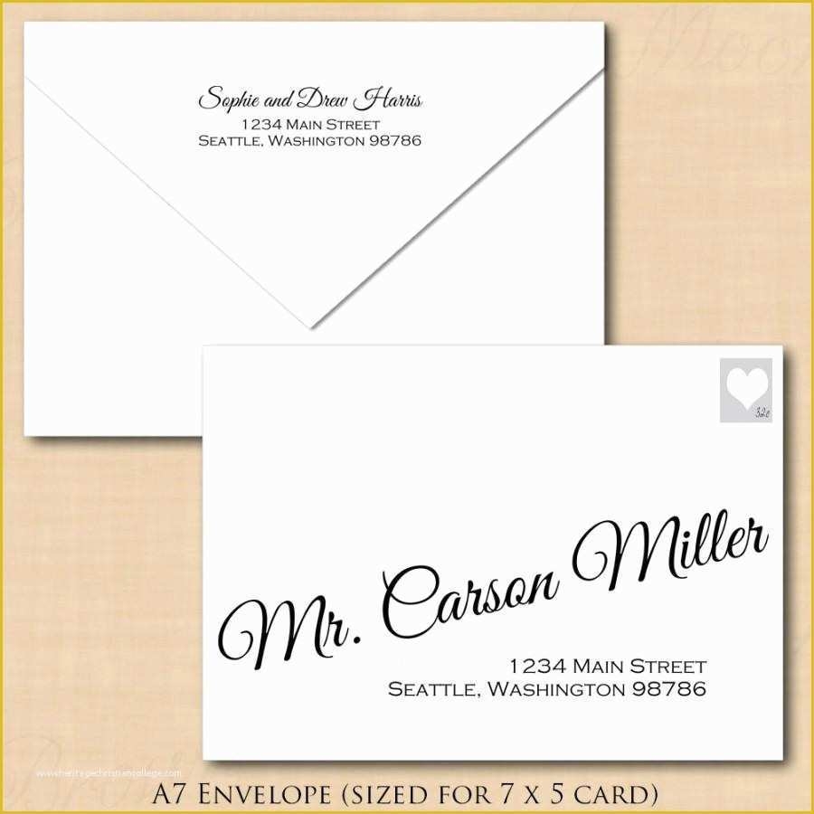 Microsoft Word Envelope Template Free Download Of Microsoft Word
