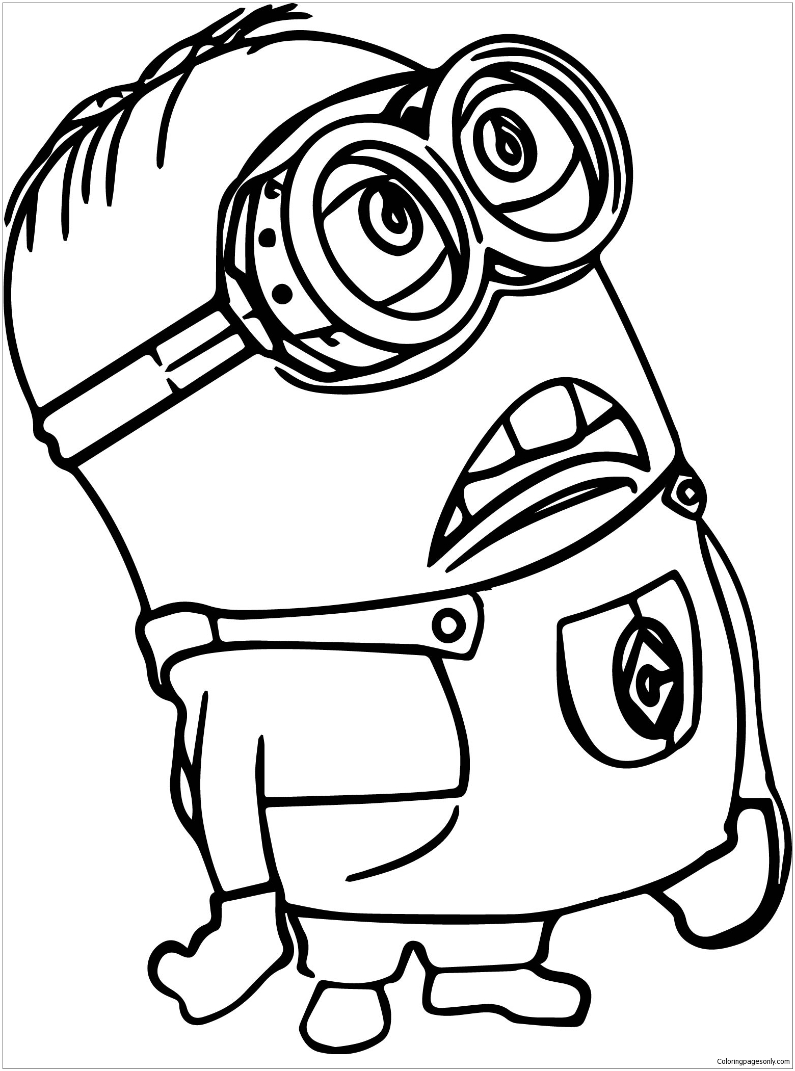 Minions Coloring Pages Printable