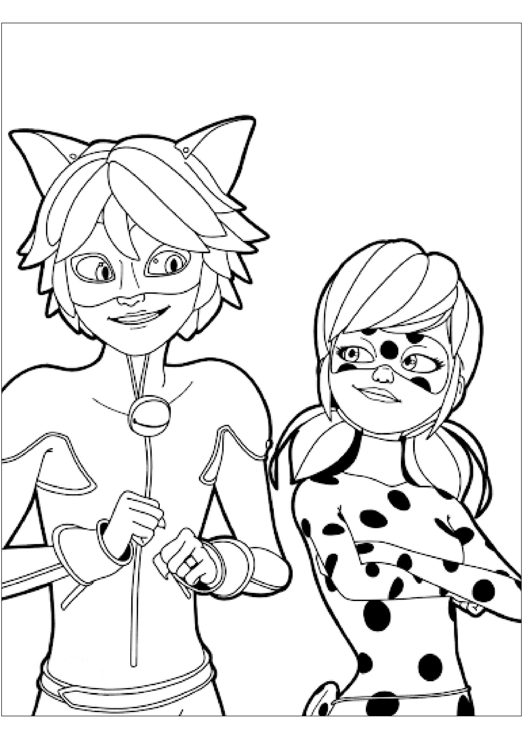 Lady Bug Coloring Page