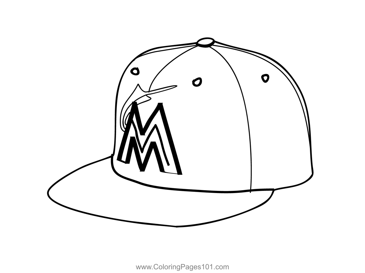MLB 1 Coloring Page For Kids Free MLB Printable Coloring Pages Online 