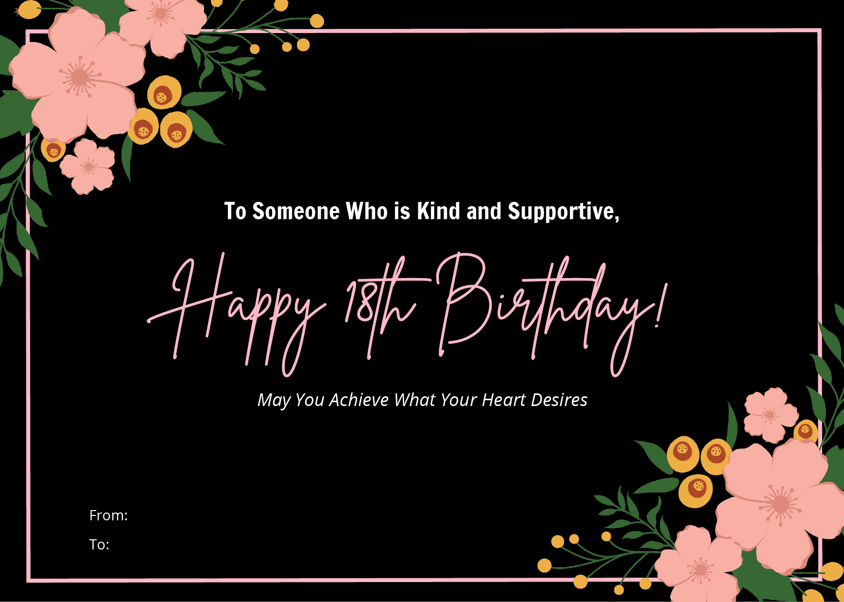 Modern Blank Greeting Card Template In PSD Illustrator Word