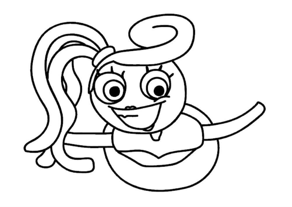 Mommy Long Legs Coloring Pages Coloring Home