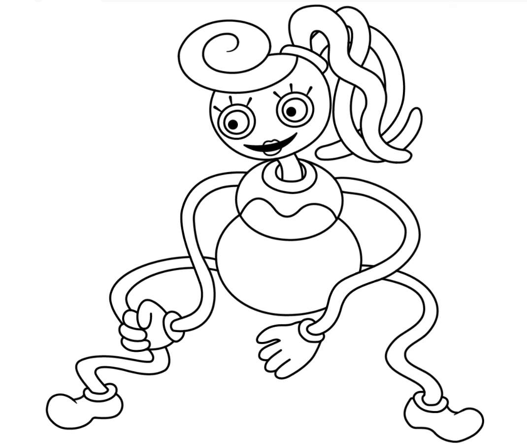 Mommy Long Legs Coloring Pages Coloring Home