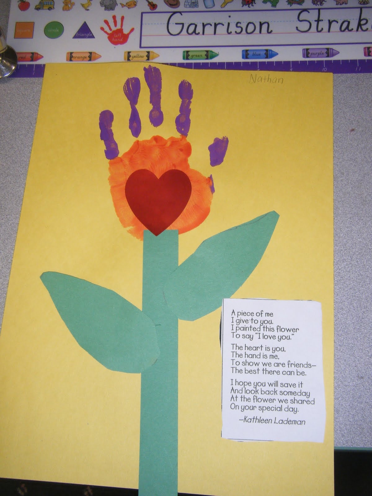 Mothers Day Crafts For Kindergarten Kindergarten