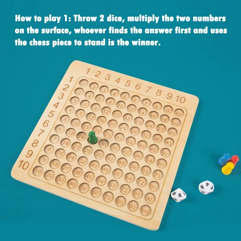 Multiplication Board Game Mustela Baby