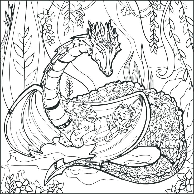 Mythical Coloring Pages At GetDrawings Free Download